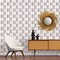 Manhattan Comfort Nashville, Vinyl Grid Lock Wallpaper, 205 In X 33 Ft = 56 Sq Ft Nashville - alternate 2